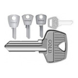 Kit 50 Chaves Virgens Para Máquina De Copiar Chave
