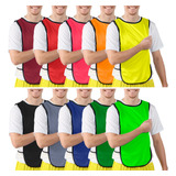 Kit 50 Coletes Futebol Simples Colete Futebol Pelada
