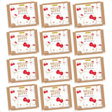 Kit 50 Figurinhas lbum Hello Kitty Anniversary 10 Envelopes