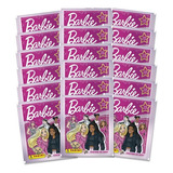 Kit 50 Figurinhas Barbie Juntas Ns Brilhamos 10 Envelopes