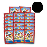 Kit 50 Figurinhas Do Álbum Paw Patrol Patrulha Canina