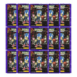 Kit 50 Figurinhas Do Álbum Sonic