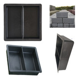 Kit 50 Forma 20x10x6 Cm Para Fazer Paver H6 Tijolo