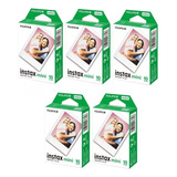 Kit 50 Fotos Instax Mini Fujifilm - 5 Pacote Com 10 Unidades