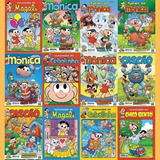 Kit 50 Gibis Turma Da Mônica Novos - Sem Repetição