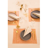 Kit 50 Jogo Americano De Papel Elegante Mesa Jantar Sala
