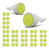 Kit 50 Lâmpadas Led Cob T10 W5w Pingo 12v 0,30w Branca