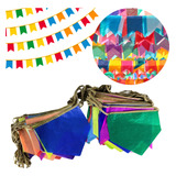 Kit 50 Metros Bandeirinha Decoração Festa Junina São João