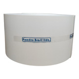 Kit 50 Metros Fita De Borda Pvc Branco Tx 100mm P/ Mdf