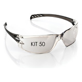 Kit 50 Óculos De Segurança Proteção