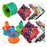 Kit 50 Pipa Papagaio Raia 35cm+carretilha + Linha+rabiola S