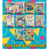 Kit 50 Revistas Infantil De Colorir E Atividades