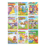 Kit 50 Revistas Infantil De Colorir E Atividades