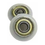 Kit 50 Roldanas 30mm Com Rolamento 608 Zz