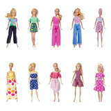 Kit 50 Roupas Para Barbie 50
