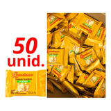 Kit 50 Saches Biscoito Cream Cracker