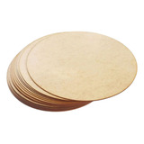 Kit 50 Sousplat Supla Soupla Suplat 30cm Mdf Mesa Redondo