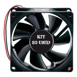 Kit 50 Unid Ventilador Cooler Ventoinha