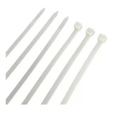 Kit 500 Abraçadeiras Nylon Enforca Gato Branco 4,8 X 300mm