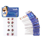 Kit 500 Adesivos Para Unhas Strass Nail, 100% Artesanal