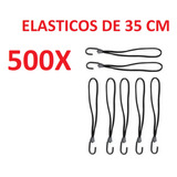 Kit 500 Elastico Extensor Borracha Lona
