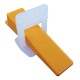 Kit 500 Espaçador Nivelador Porcelanato + 100 Cunhas Cortag