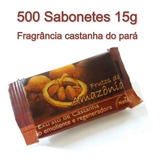Kit 500 Mini Sabonete 15g Hotel Motel Pousada Castanha Luxo 