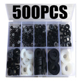 Kit 500 Pçs Arruelas Nylon M2