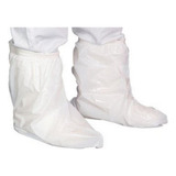 Kit 500 Und Bota Plástica Propé Impermeável Branca Elástico
