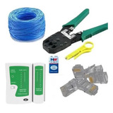 Kit 50m Cabo Rede +20 Rj45