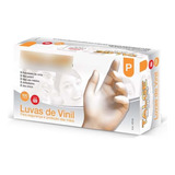 Kit 5cx Luva Vinil Descartavel P C/500 S/po