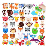 Kit 5d Adesivos Infantil 43un Diy Criativo Artesanato Ponto