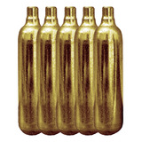 Kit 5un Cápsula De Co2 Cilindro Descartável Pressão Airsoft