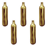 Kit 5un Cápsula De Co2 Cilindro Descartável Pressão Airsoft