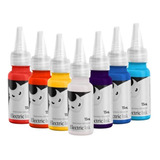 Kit 5un Tatuagem Tattoo Electric Ink 15ml - Tintas A Escolha