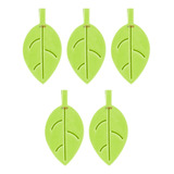 Kit 5x Aparador Prendedor Para Segurar Porta Cor Verde Claro