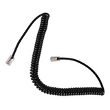Kit 5x Cabo Espiral Microfone Ptt Icom Hm-133 Hm-133v 8 Vias