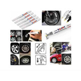 Kit 5x Caneta Pinta Pneu Moto E Carro Paint Marker