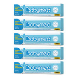 Kit 5x Pomada Para Assadura Babymed Azul 45g Cimed