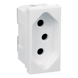 Kit 5x Tomada (módulo) 2p+t 10a 615040 Pialplus Legrand