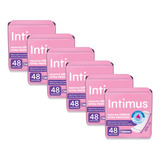 Kit 6 - Protetor Diário Intimus Longo Extra Proteção 48 Un