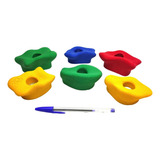 Kit 6 Agarras Escalada Infantil Iniciantes Sem Fixadores