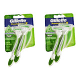 Kit 6 Aparelho Barbear Gillette Prestobarba3