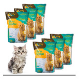 Kit 6 Areia Silica Grossa P/gatos Gift4pet 1.6kg Promoção 