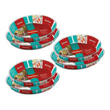 Kit 6 Assadeiras Travessa Oval Vidro 2,4l 3,2l Nadir Marinex