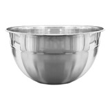 Kit 6 Bacias Tigela Bowl Funda Em Inox 22cm Saladeiro Servir