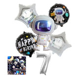 Kit 6 Balão Astronauta Festa Infantil