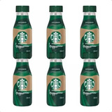 Kit 6 Bebidas Láctea Starbucks Frappuccino Café 280ml