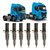 Kit 6 Bico Injetor Remanufaturado Iveco Stralis Euro 5