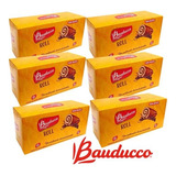 Kit 6 Bolinho Roll Bauducco Chocolate